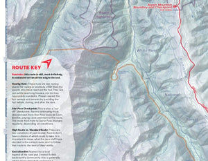 Backcountry Ski Map - Grand Traverse