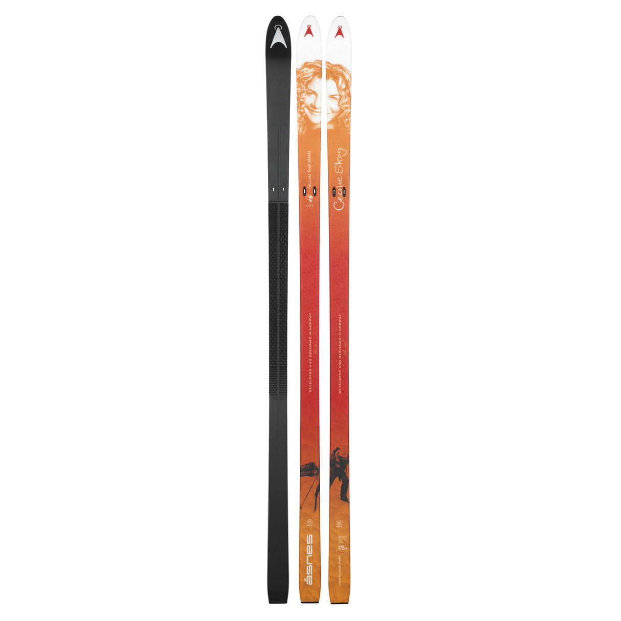 Cecilie BC Ski WL/FL ORANGE / 170