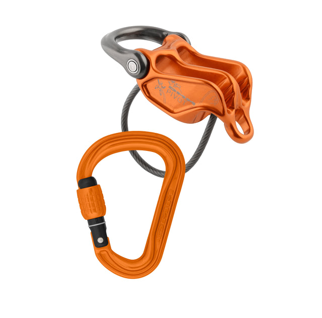 Pivot Belay Device ORANGE