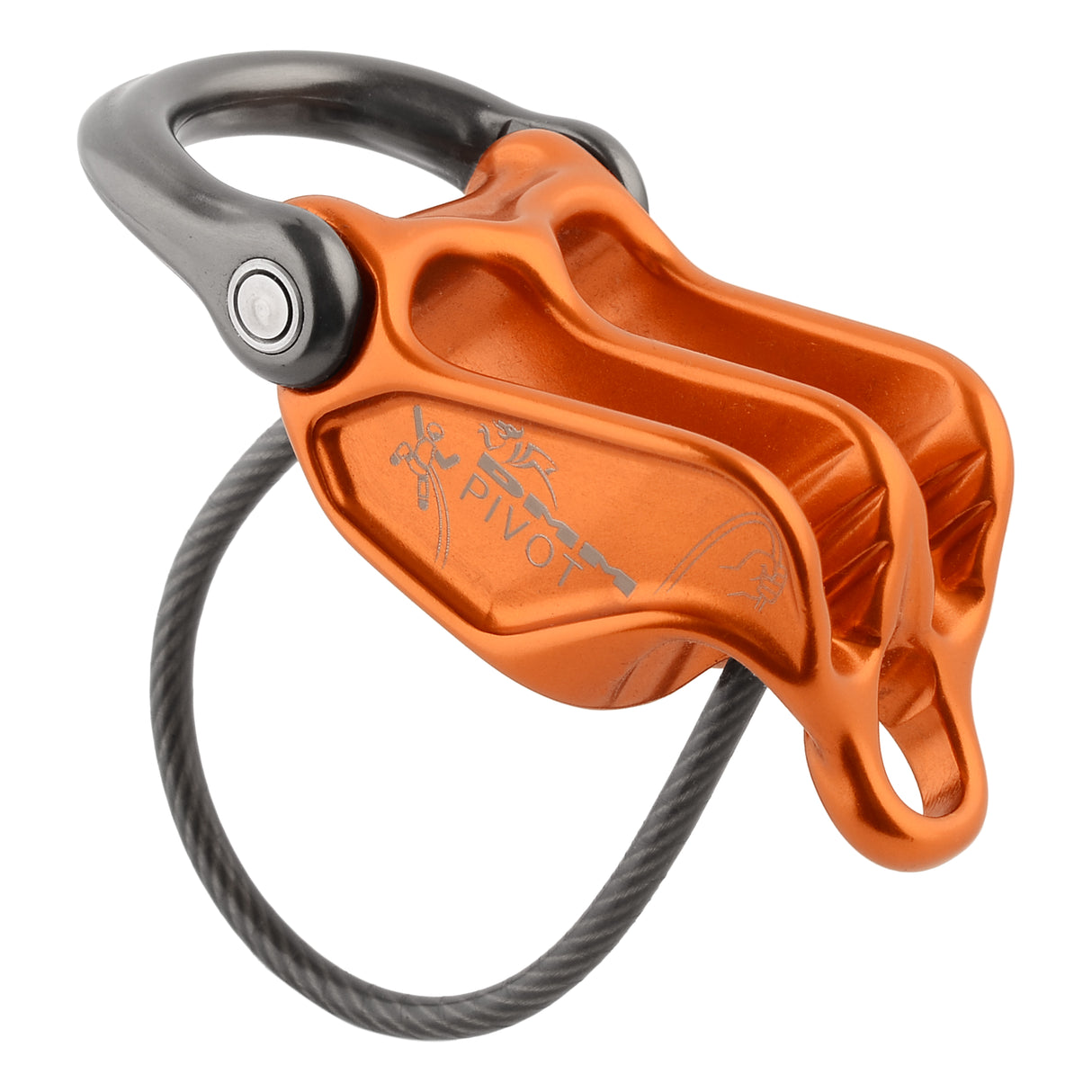 Pivot Belay Device ORANGE