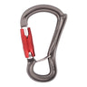 Ceros Kwiklock Locking Carabiner Red