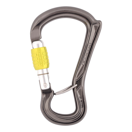 Ceros Screwgate Locking Carabiner Lime