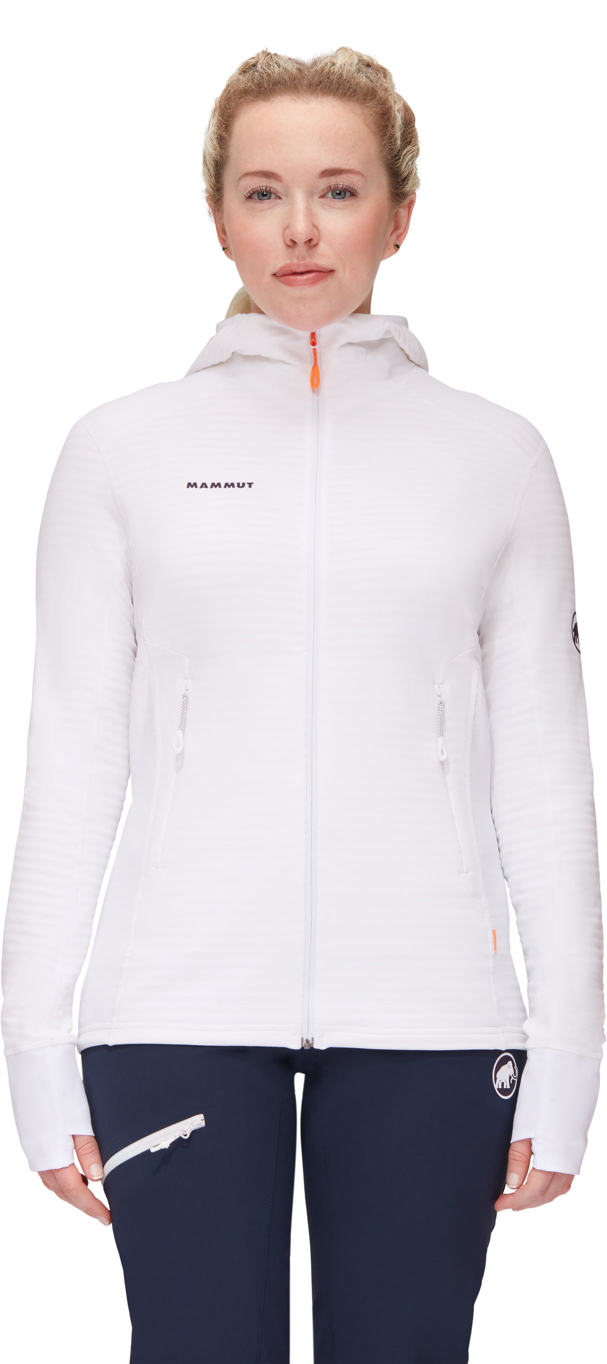 Taiss Light ML Hooded Jacket - Women's White / XS