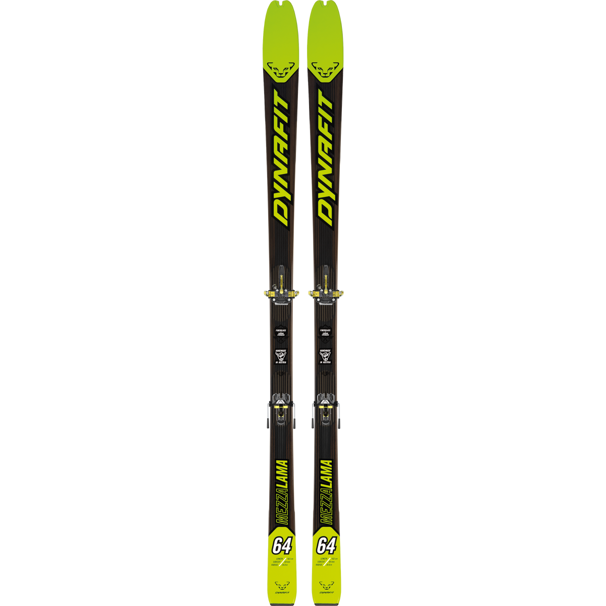 Mezzalama Ski Black/Yellow / 153