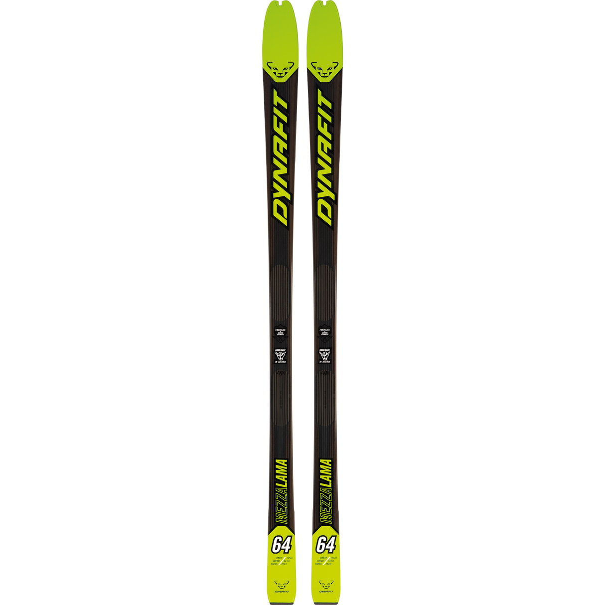 Mezzalama Ski Black/Yellow / 153