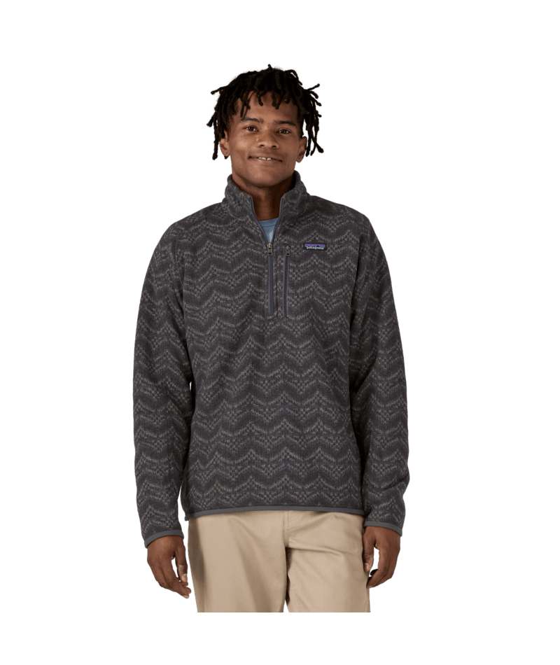 Better Sweater Quarter Zip - Men's Island Escape: Forge Grey / XS