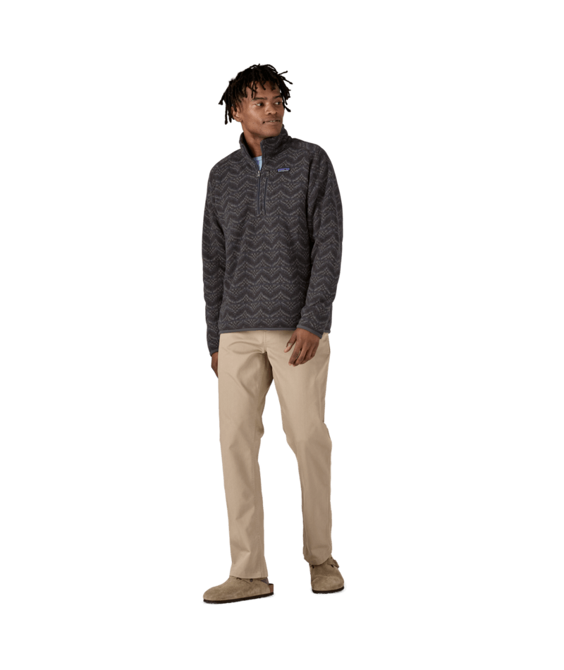 Better Sweater Quarter Zip - Men's Island Escape: Forge Grey / XS