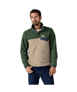 Lightweight Synch Snap-T Pullover - Men's Seabird Grey / XXS