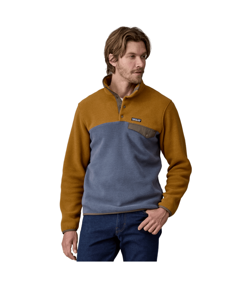 Lightweight Synch Snap-T Pullover - Men's Shelter Brown / XXS