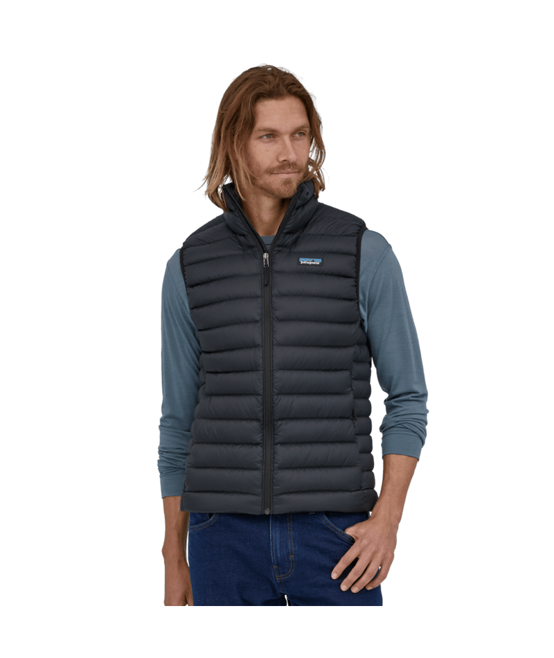 Down Sweater Vest - Men's Black / XXS