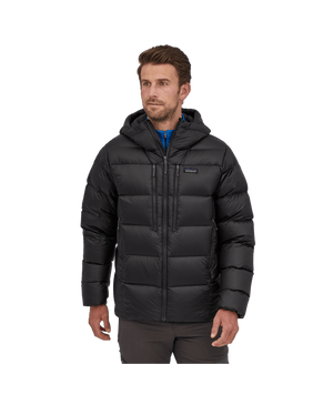 Fitz Roy Down Hoody - Men's Black / XS