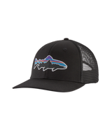 Fitz Roy Trout Trucker Hat Black