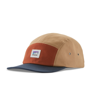 Graphic Maclure Hat Shop Sticker: Grayling Brown