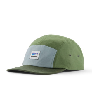 Graphic Maclure Hat Shop Sticker: Terrain Green