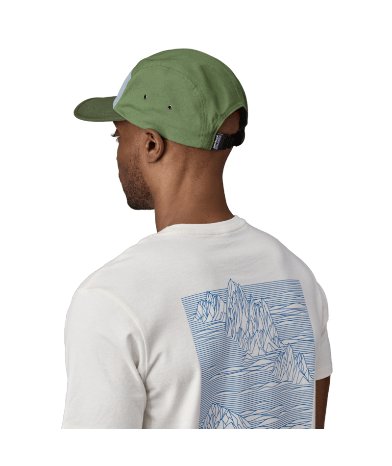 Graphic Maclure Hat Shop Sticker: Terrain Green