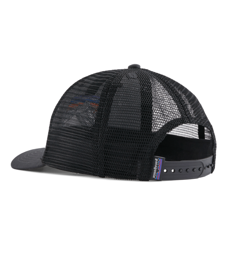 Line Logo Ridge Lopro Trucker Hat Ink Black