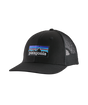 P-6 Logo Trucker Hat Black