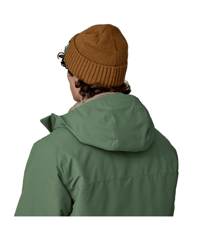 Brodeo Beanie Dawn Tracks Patch: Shelter Brown