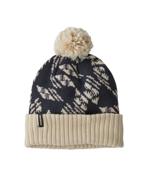 Powder Town Beanie Synched Flight: Smolder Blue