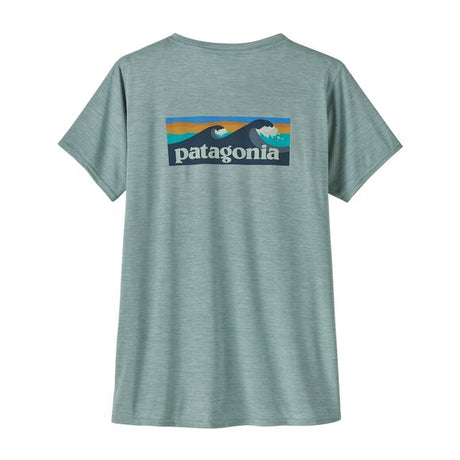 Cap Cool Daily Graphic Shirt - Waters - Women's Boardshort Logo: Thermal Blue X-Dye / L