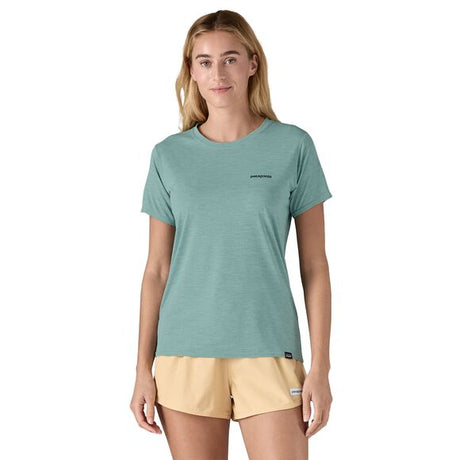 Cap Cool Daily Graphic Shirt - Waters - Women's Boardshort Logo: Thermal Blue X-Dye / L