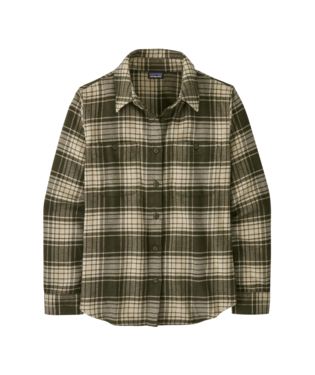 Fjord Flannel Shirt - Women's Cascade: Pine Needle Green / XXS