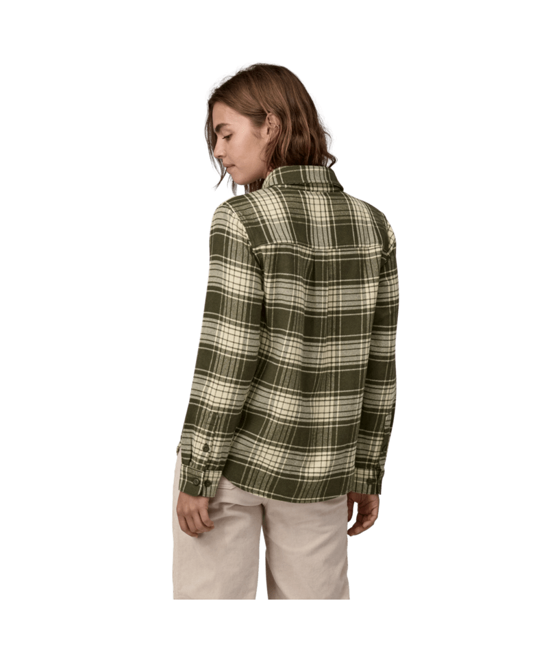 Fjord Flannel Shirt - Women's Cascade: Pine Needle Green / XXS