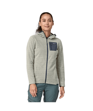 R1 Air Full-Zip Hoody - Women's Wool White / XXS