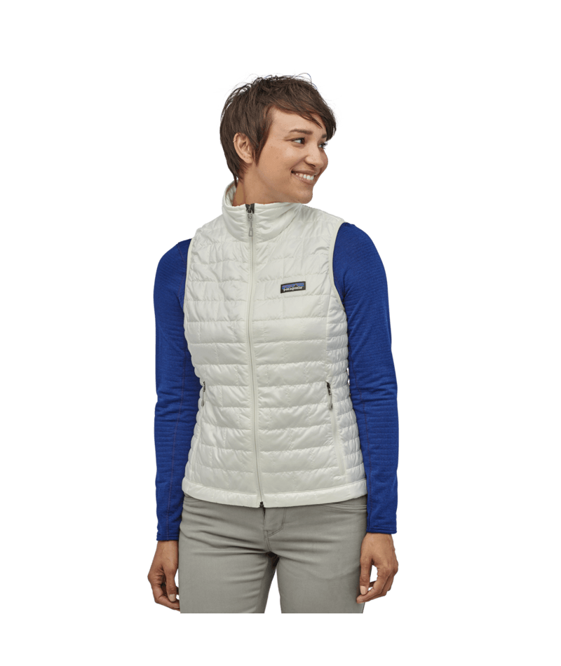 Nano Puff Vest - Women's Birch White / XXS