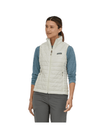 Nano Puff Vest - Women's Birch White / XXS