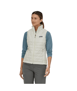 Nano Puff Vest - Women's Birch White / XXS