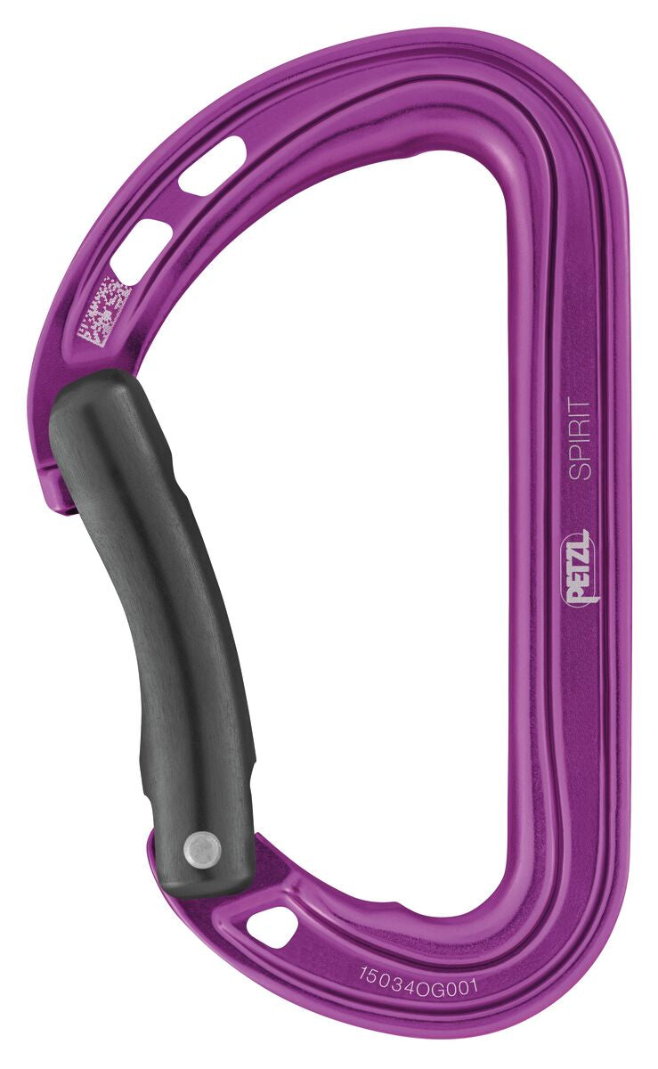 Spirit Bent Carabiner Violet