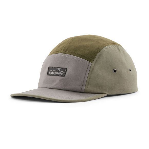 Graphic Maclure Hat Functional Text Logo: Forever Grey