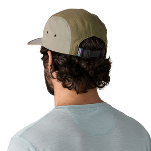 Graphic Maclure Hat Functional Text Logo: Forever Grey