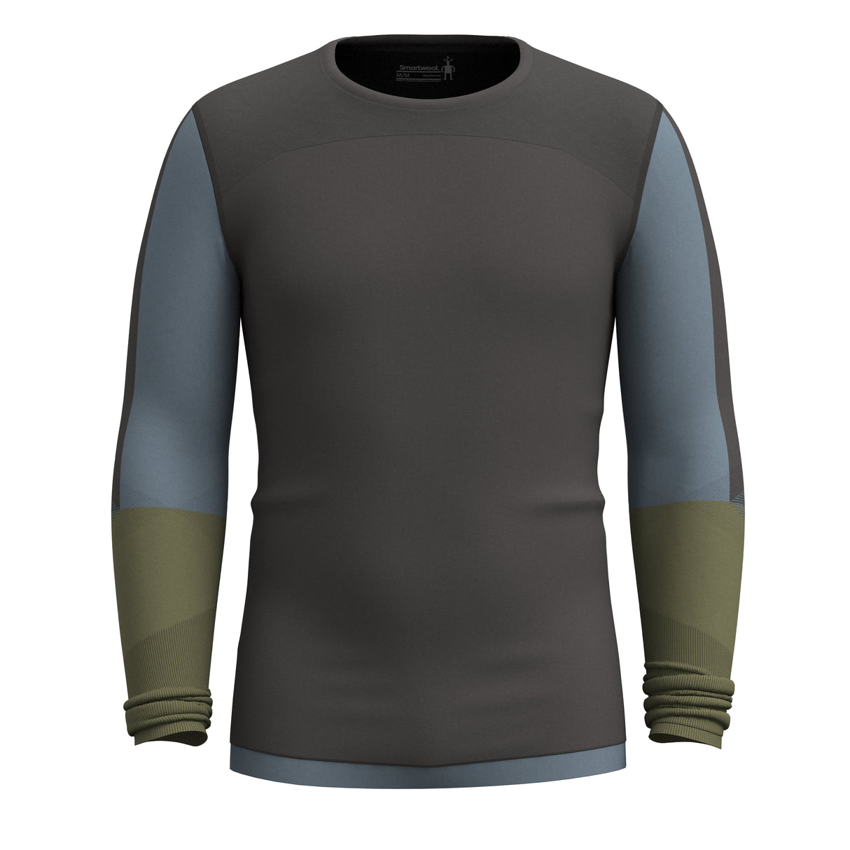 Intraknit Thermal Merino Base Layer Colorblock Crew - Men's