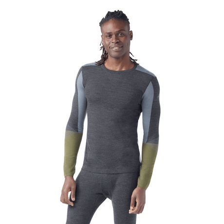 Intraknit Thermal Merino Base Layer Colorblock Crew - Men's