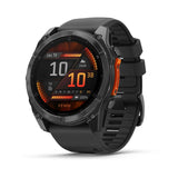 Fenix 8 51 Mm, Amoled, Slate Gray With Black Silicone Band