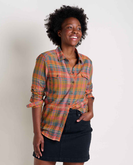 Re-Form Flannel Long Sleeve Shirt - Women's