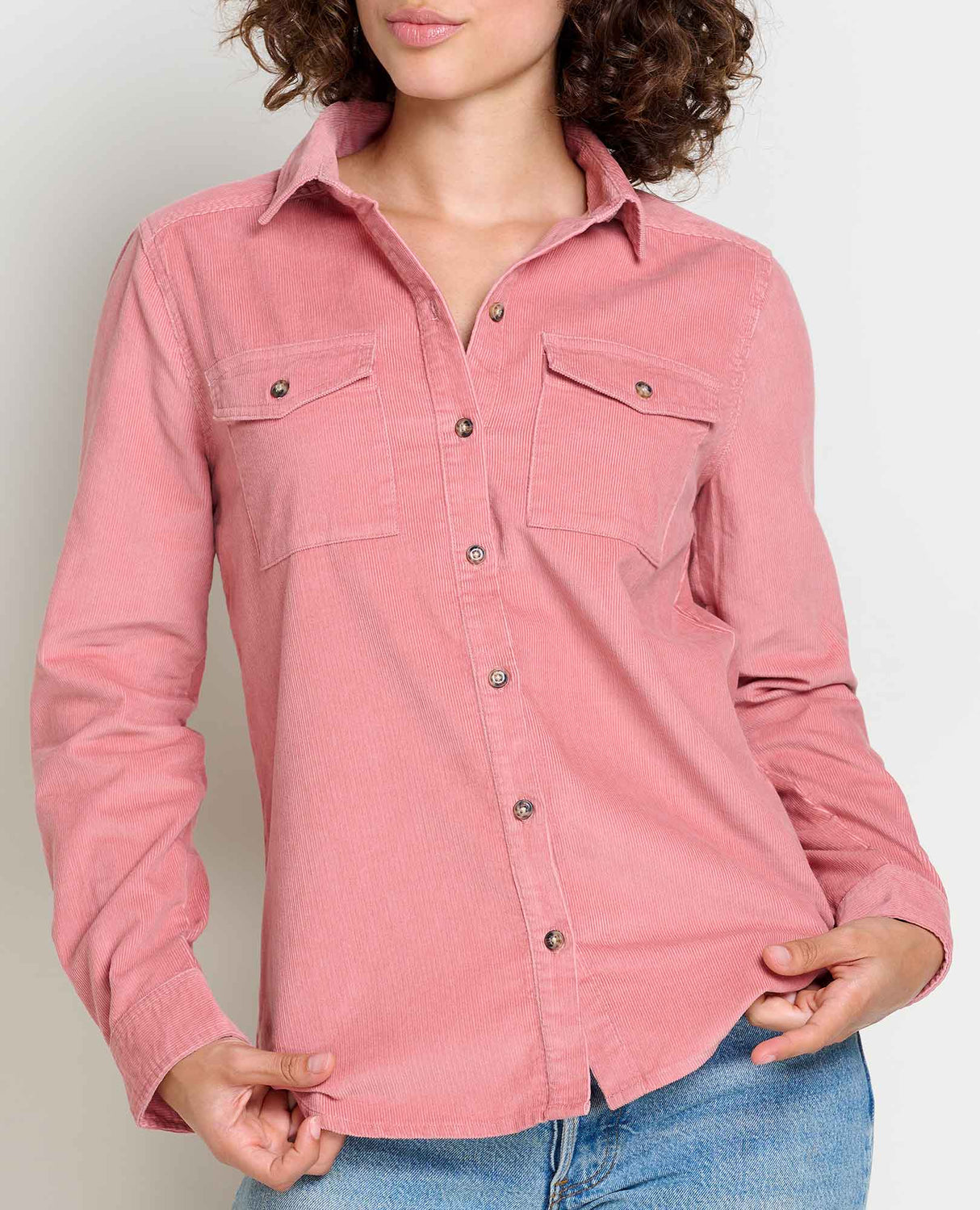 Scouter Cord Long Sleeve Shirt - Women's