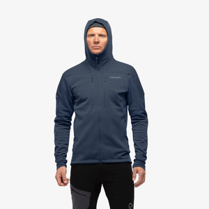 Trollveggen Powerstretch Pro Zip Hood - Men's