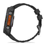 Fenix 8 51 Mm, Amoled, Slate Gray With Black Silicone Band