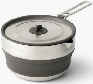 Detour Stainless Steel Collapsible Pot