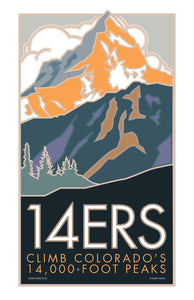 14ers Poster