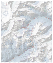 Load image into Gallery viewer, Backcountry Ski Map: Loveland Pass, Colorado.
