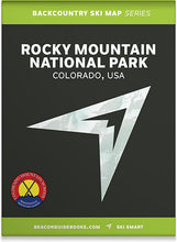Load image into Gallery viewer, Backcountry Ski Map - Rocky Mountain National Park
