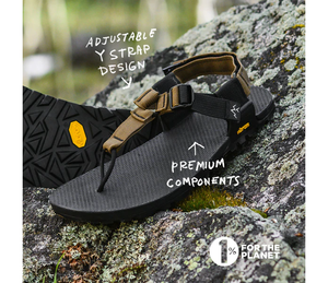 Bedrock Cairn Adventure Sandals - Black