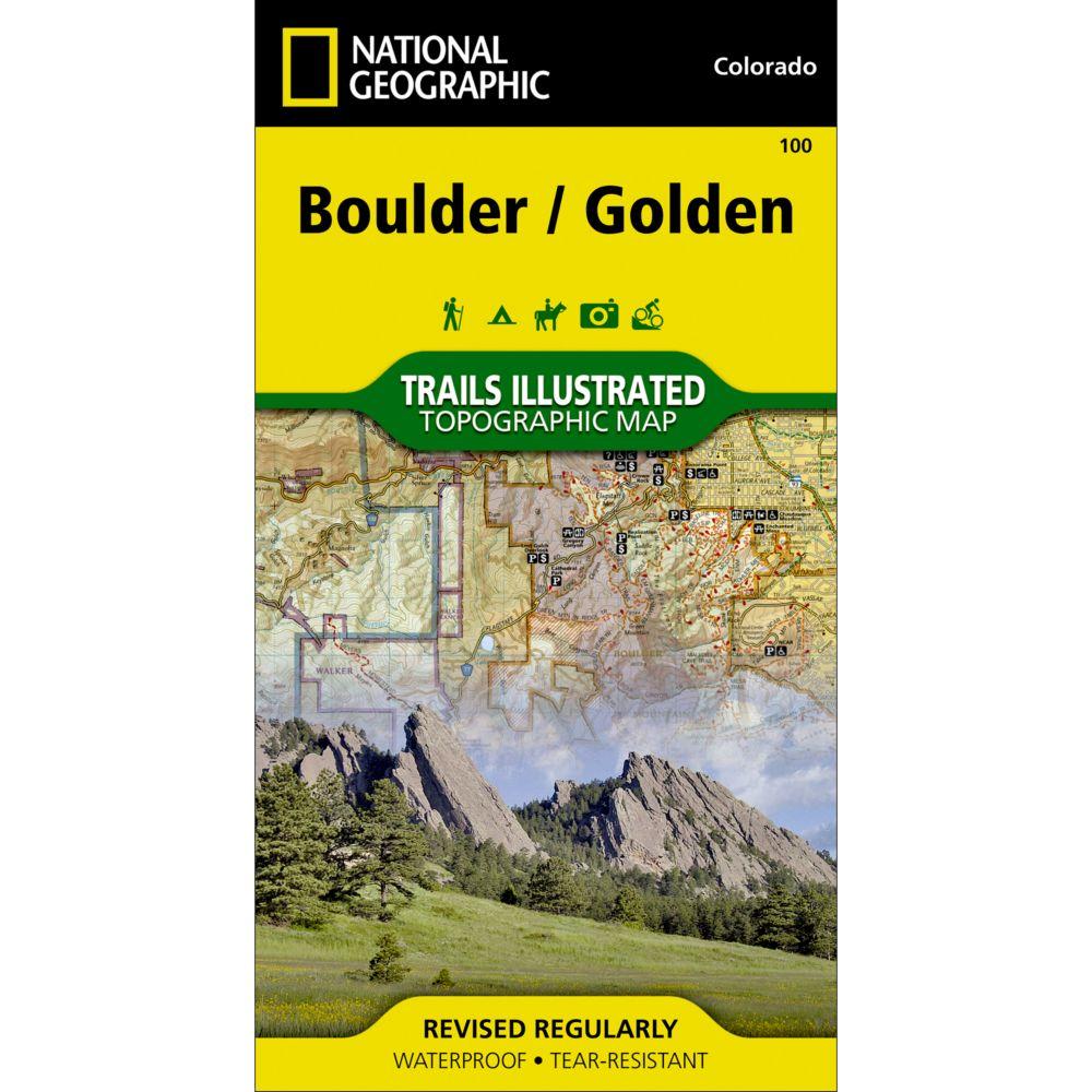National Geographic Boulder, Golden Map (100)