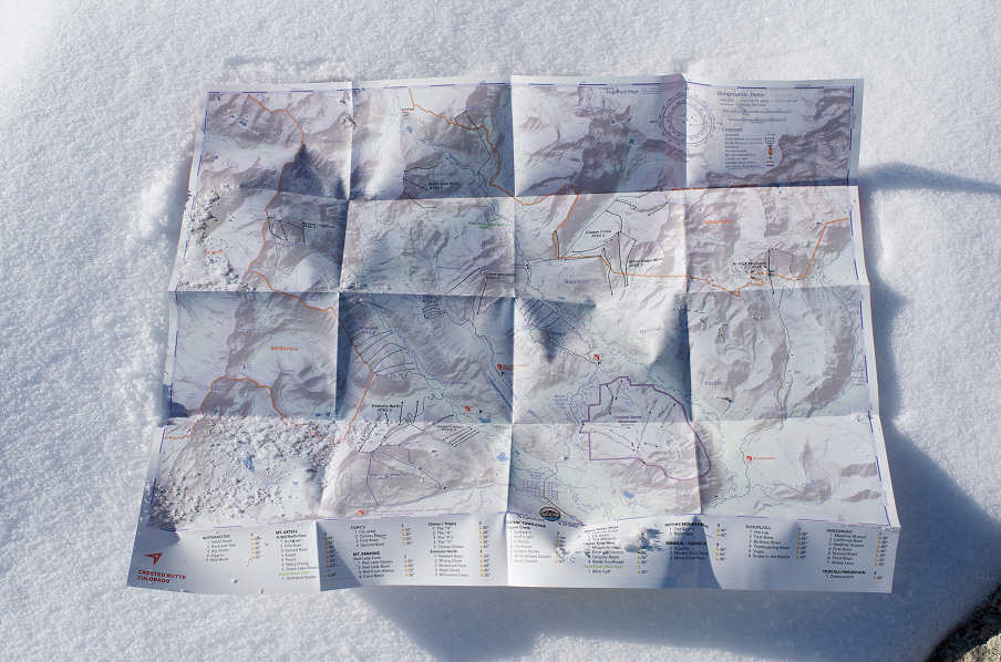 Crested Butte Topographic Map