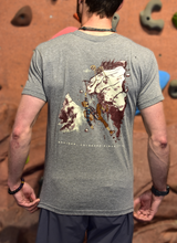 Load image into Gallery viewer, Neptune Mountaineering Retro Climbing T-Shirt
