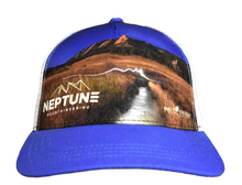 Load image into Gallery viewer, Neptune Mountaineering Limited Edition Trucker - Blue Trail
